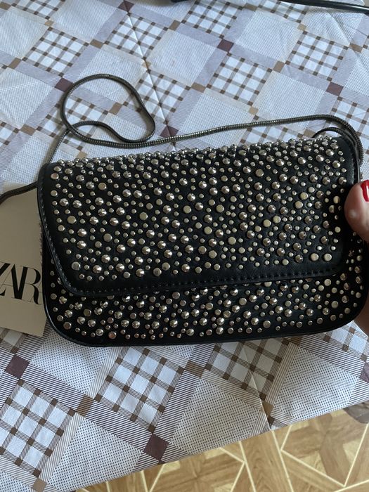 Нова чорна сумка Zara