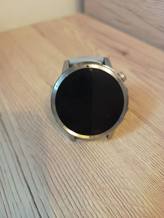 Smartwatch 1000mah amoled hd 1,85" srebrny/czarny