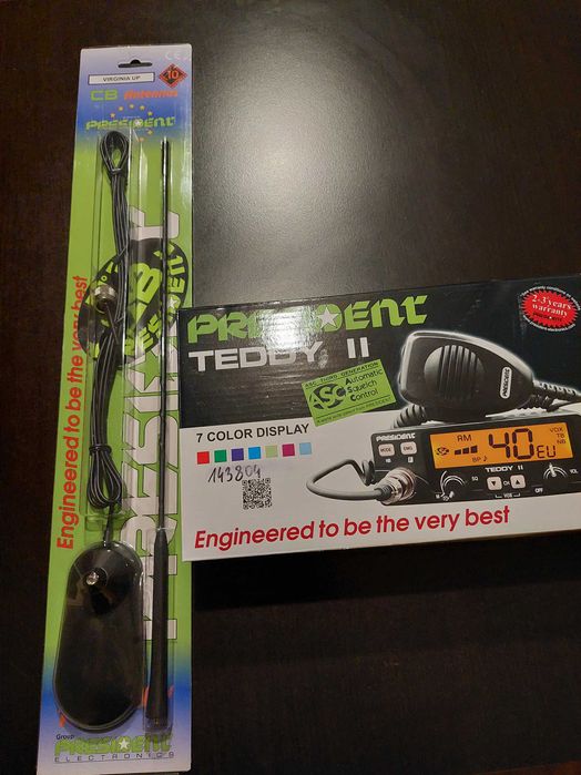 radio cb president teddy 2 + antena