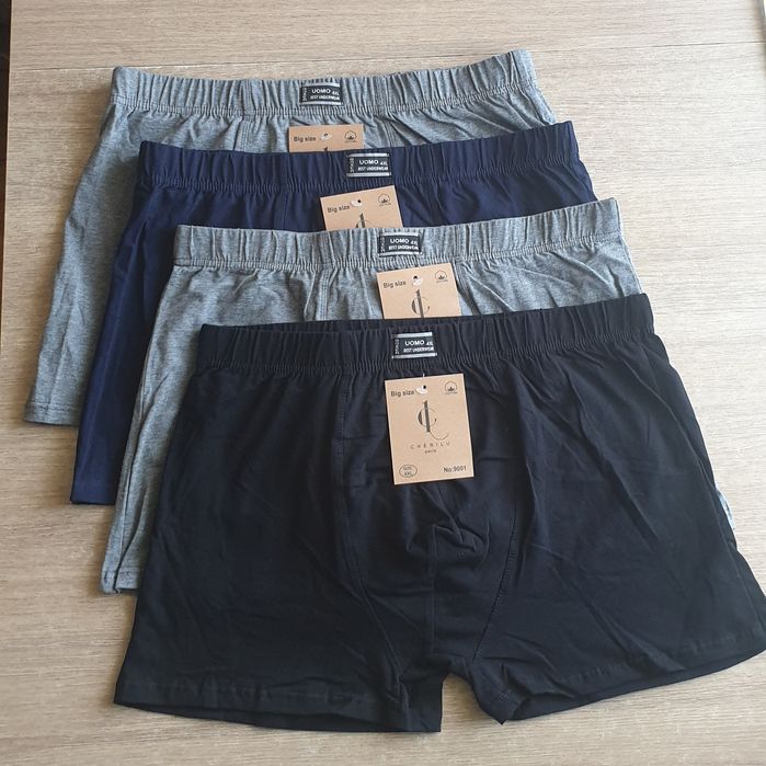4×bokserki męskie 4XL bawełniane wygodne