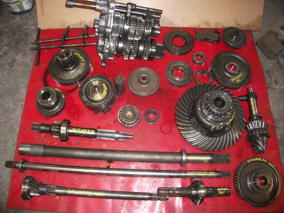 Same Explorer 70,75,80--skrzynia,,wałek,tryb,atak,koło talerzowe--