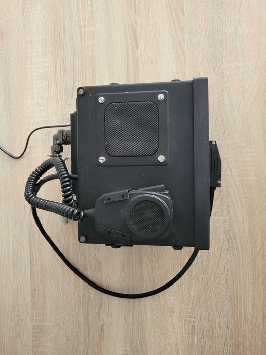 Radmor 3709 radiotelefon radiostacja kolej PKP milicja unitra zasilacz