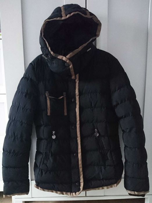 Kurtka zimowa damska M 38 pikowana, ciepła, stan idealny