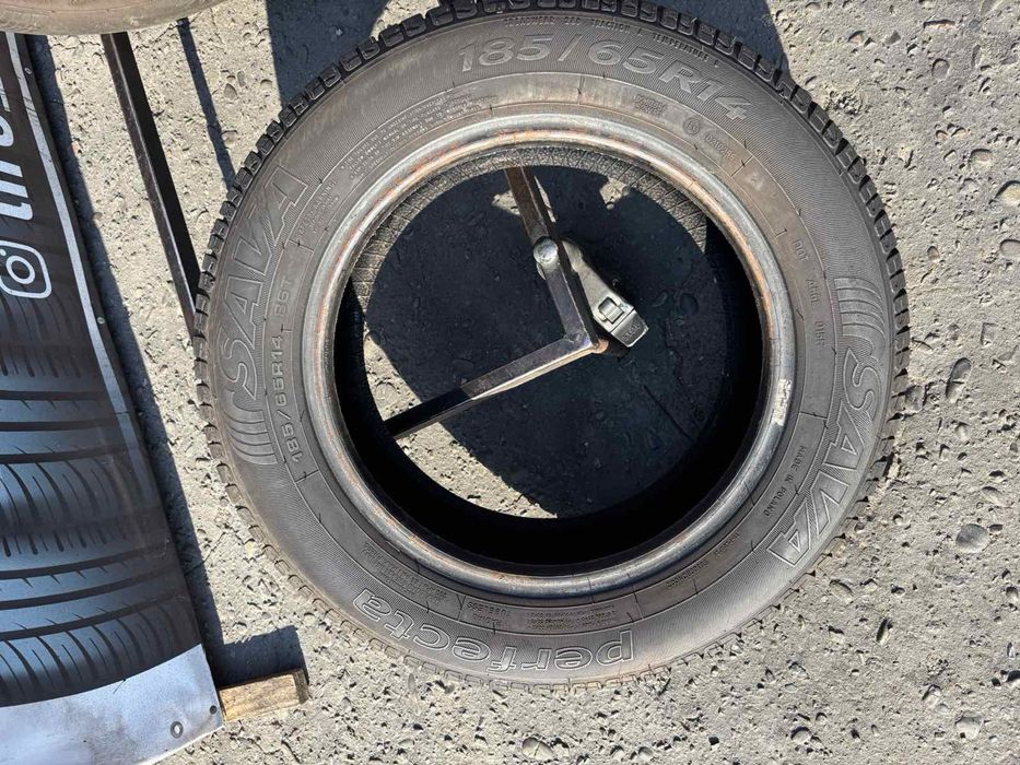 Шини 185/65 R14 пара Sava  6,2-6,5мм  літо
