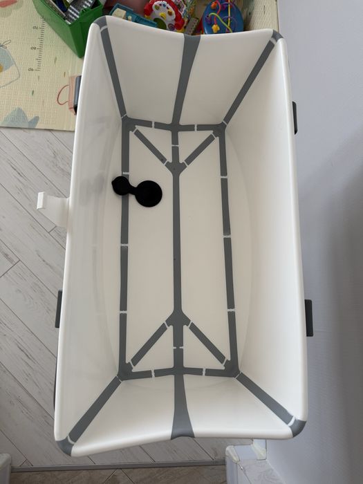 Ванночка Stokke flexi bath з підставкою і гіркою