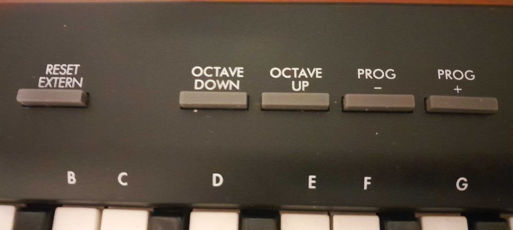 Teclado de música Primax