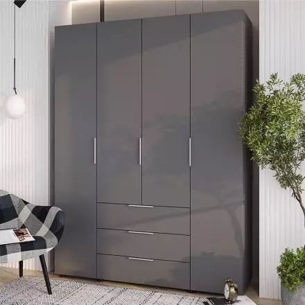 Шкаф 4Д, шафа 4Д, шкаф на 4 двери, шкаф распашной, шкаф 153 см