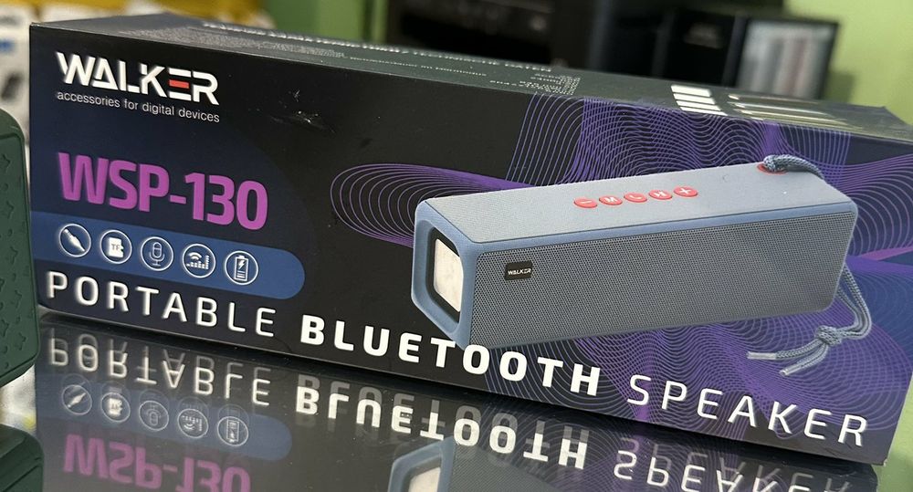 Портативная Bluetooth Колонка Walker WSP-130 Green