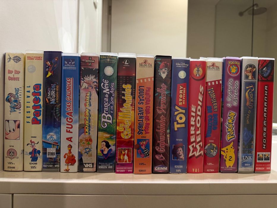 Cassetes de video vhs diversos temas