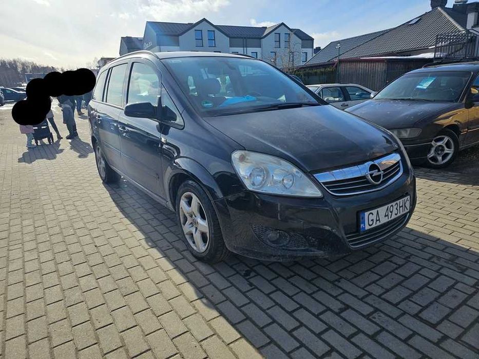 Opel Zafira B 2008r/1.9diesel/120KM/7osobowa/pt do września/hak/