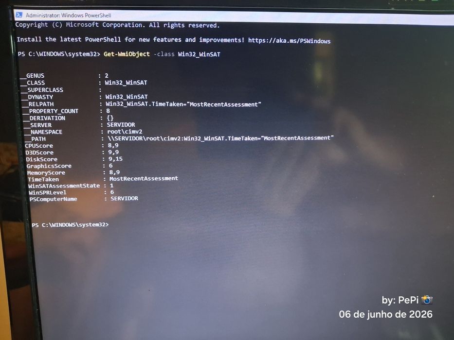 Computador de secretaria