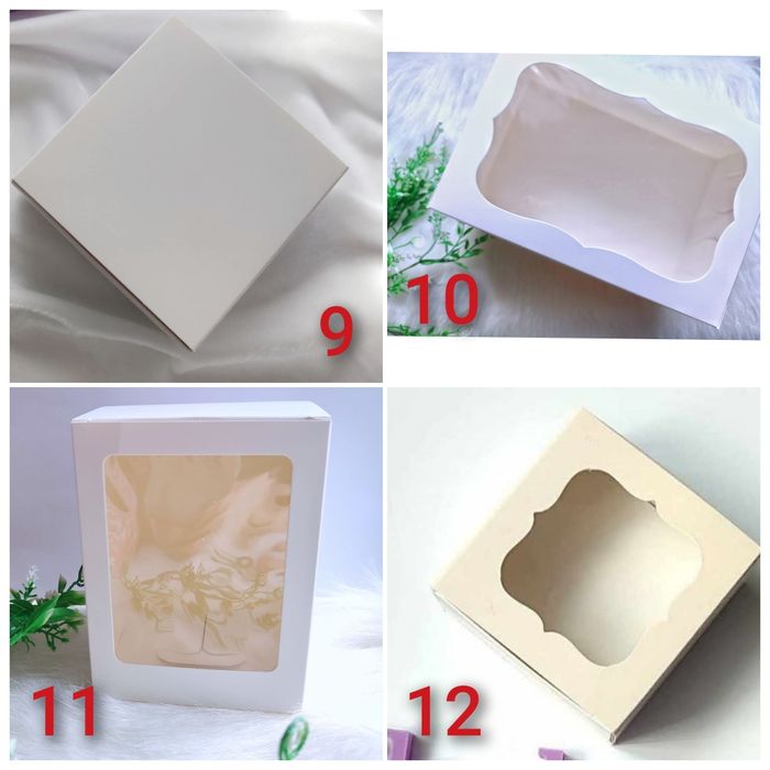 Коробки подарункові для солодощів, прикрас