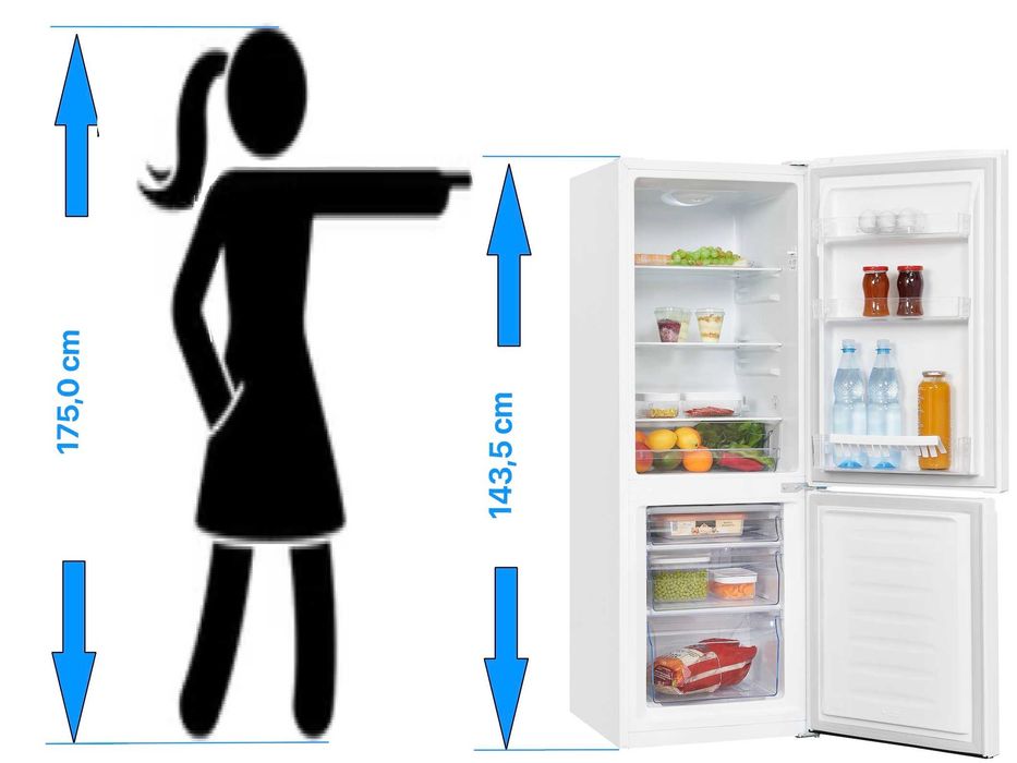 Frigorífico Combi Exquisit