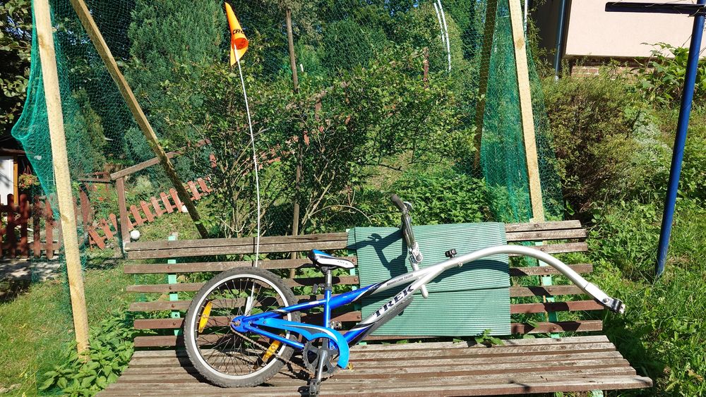 Przyczepka rowerowa Trek dla dziecka, koło 20''