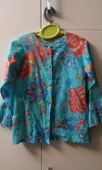 Conjuto blusa e calça Clayeux