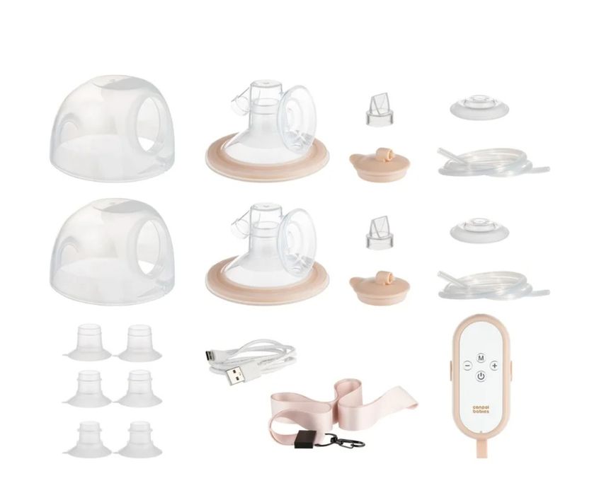 Canpol Babies MilkShell, podwójny mobilny laktator muszlowy