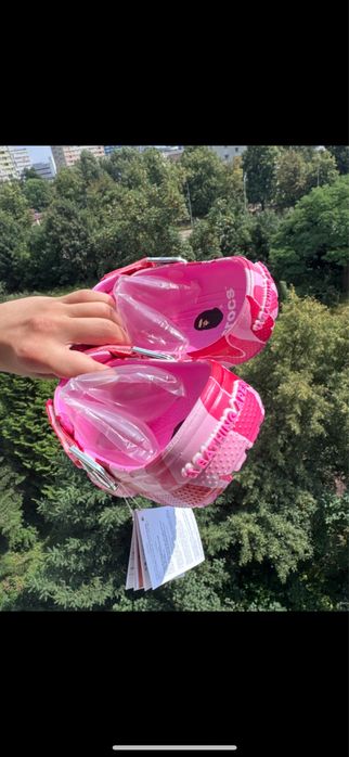 Crocs X Bape Rozówe