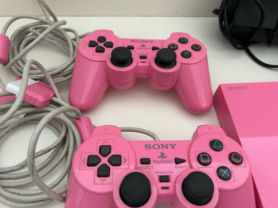 PlayStation 2 pink różowa