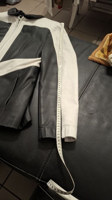 kurtka skórzana L,XL stan bardzo dobry wymiary na zdjęciach