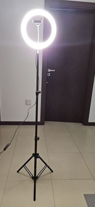 Ring ling Rgb led 36cm com tripe
