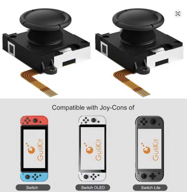 Gulikit TMR для JoyCon Nintendo Swicth/OLED/LITE - вічні стіки без дрифту | Ремонт, заміна