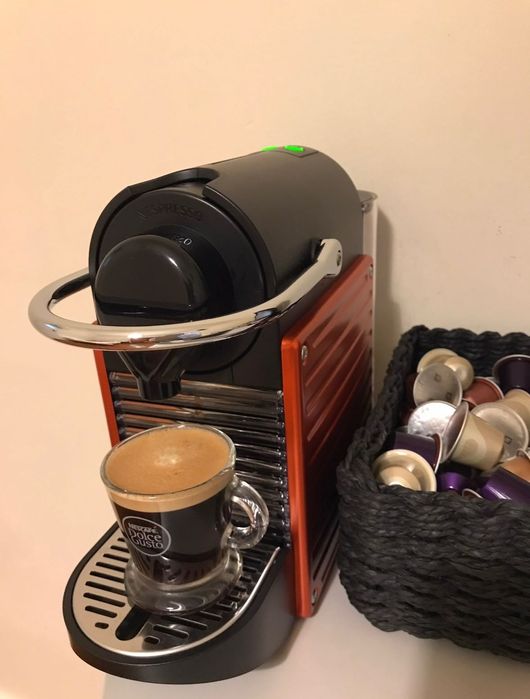 Vendo máquina café PIXIE Electric Red