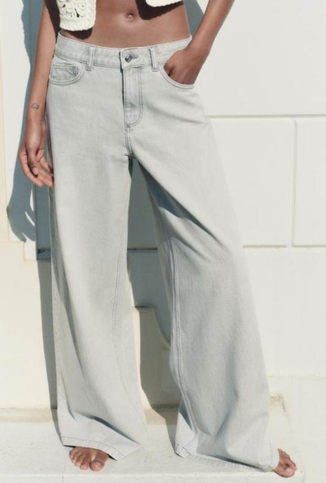 Джинси palazzo zara