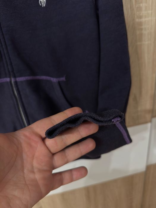 Bluza Polo Ralph Lauren S damska fioletowa nowsza kolekcja rozsuwana