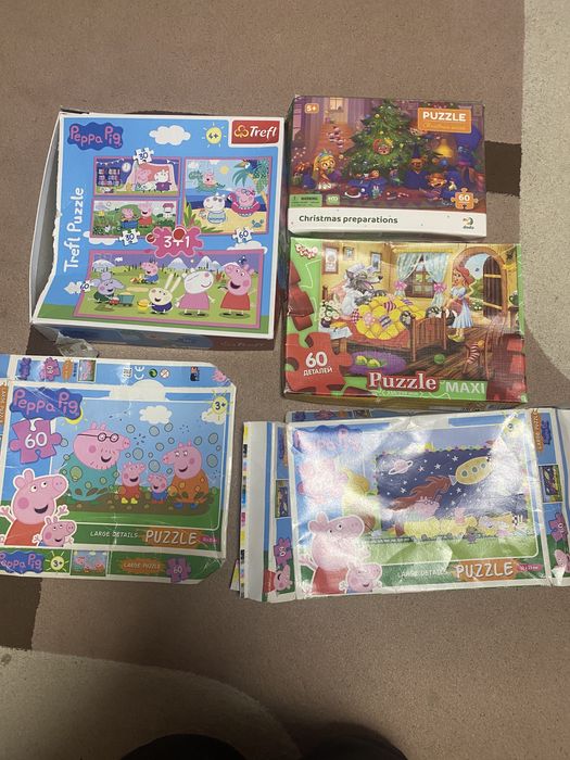 Пазли свинка Пеппа, Червона шапочка,