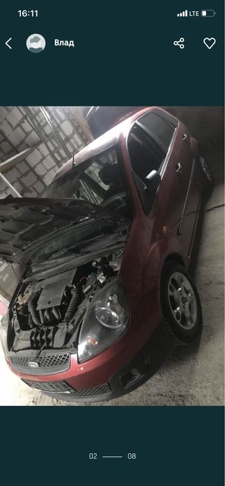 Разборка  Форд Фиеста мк6 2006 г