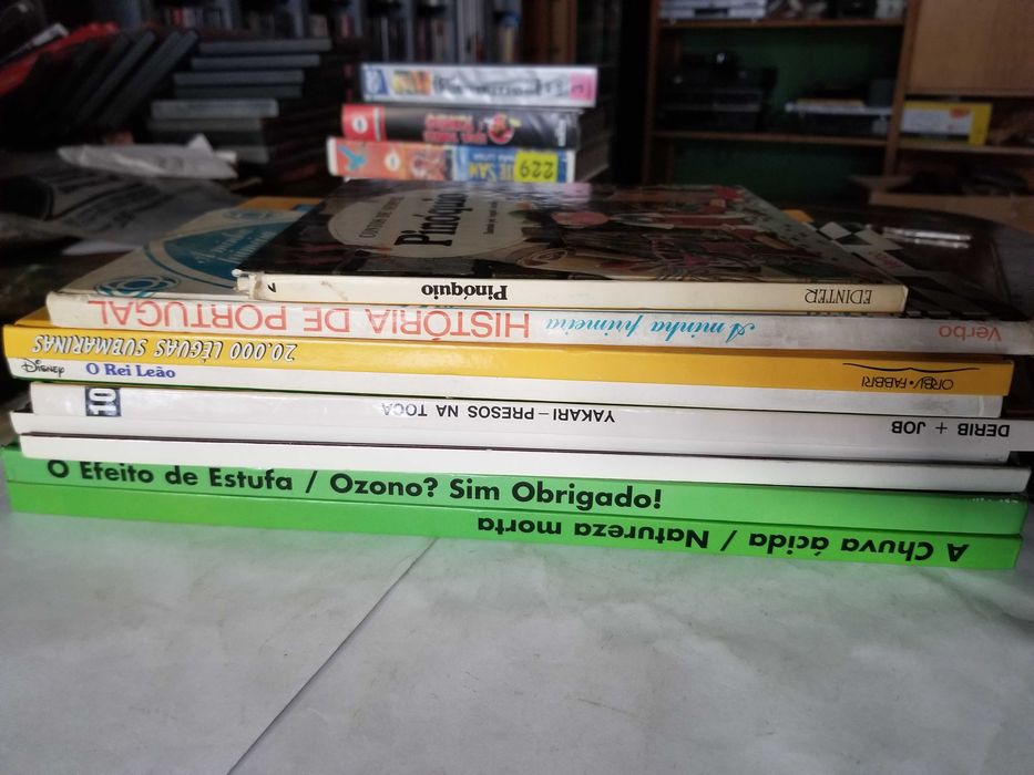 Livros - Coleçâo de livros infantis Walt Disney e outros