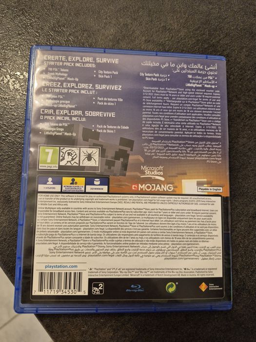 Minecraft Bedrock na PS4 PL