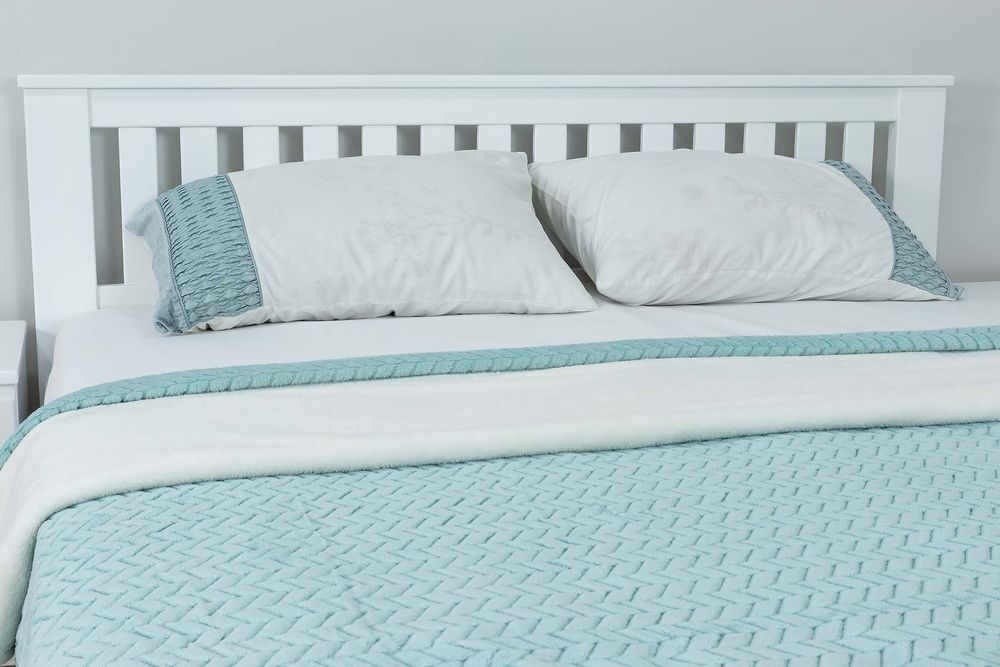 Двоспальне букове ліжко Жасмин Двухспальная буковая кровать Жасмин