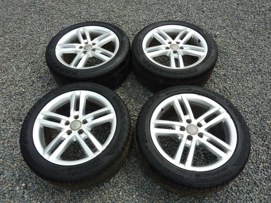 AUDI A6 C6 C7 KOŁA felgi aluminiowe LATO 18 cali opony super 5x112