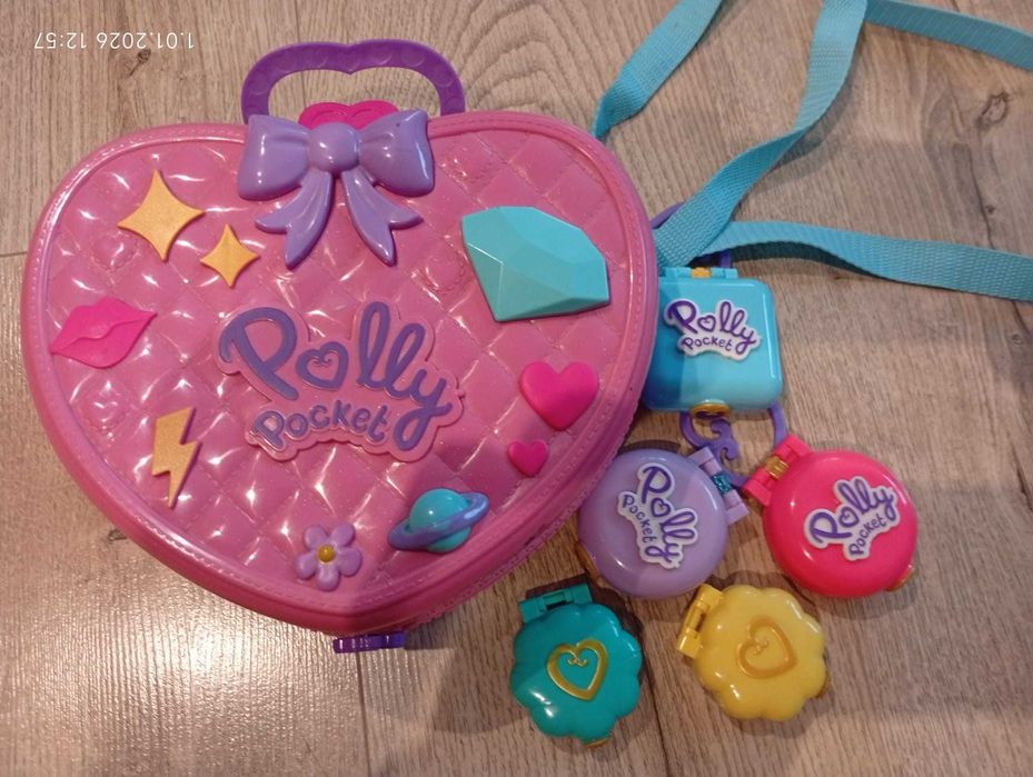 Polly Pocket Plecak Park rozrywki i mini polly pocket