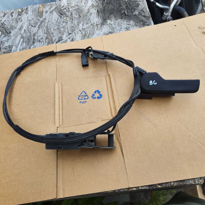 Vw Passat B6 Zamek Linka Maski kpl. 3C1823509D