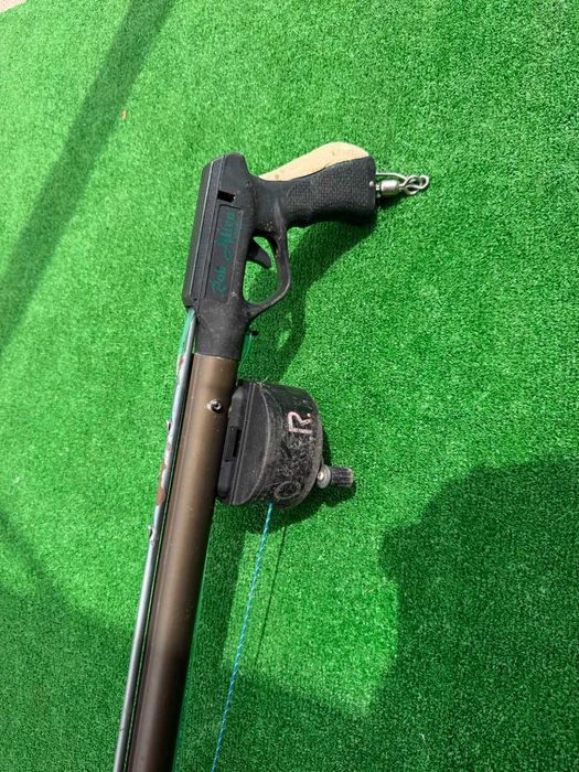 Pesca submarina- Rob Allen railgun 120cm + carreto