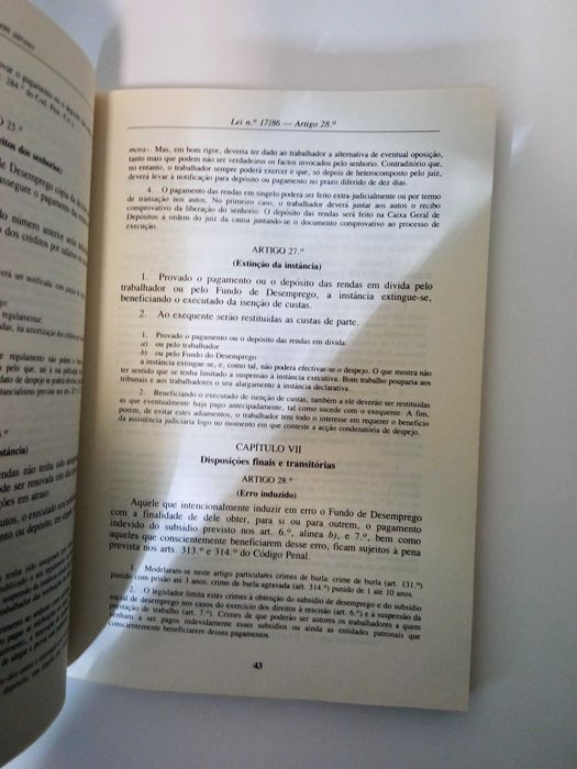 Legislação anotada sobre salários em atraso, de Soveral Martins