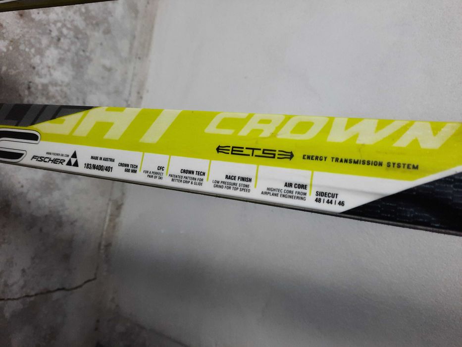 Narty biegowe XC Fischer Superlight Crown Air Core 183 cm