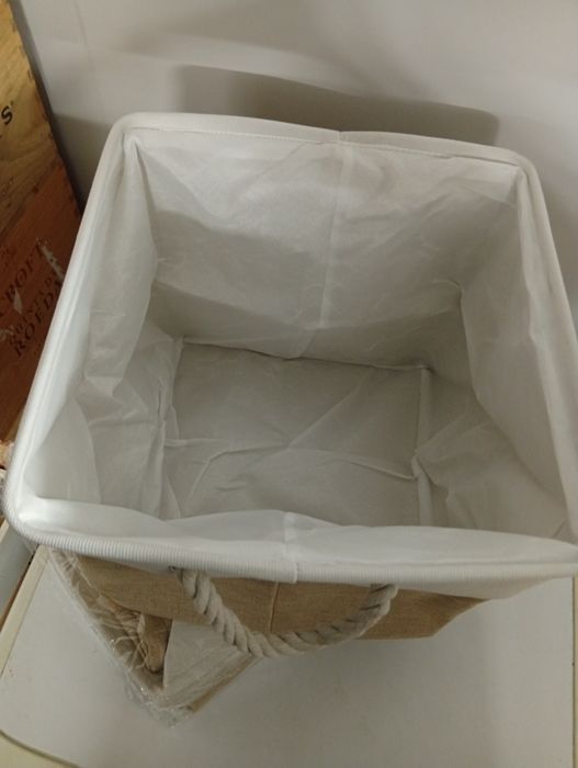 Caixa em tecido para roupas e acessórios nova