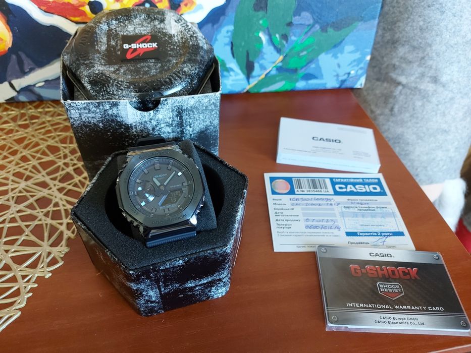 Продам мужские наручные часы Casio G-SHOCK Classic GM-2100N-2AER