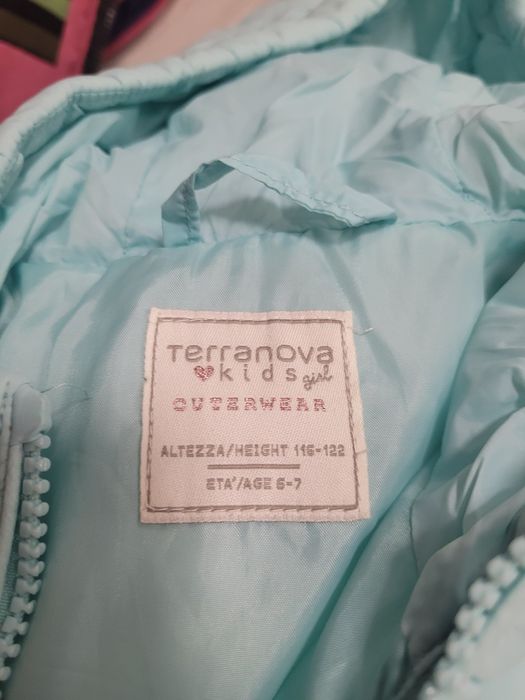 Miętowa/ Turkusowa kurteczka wiosenna