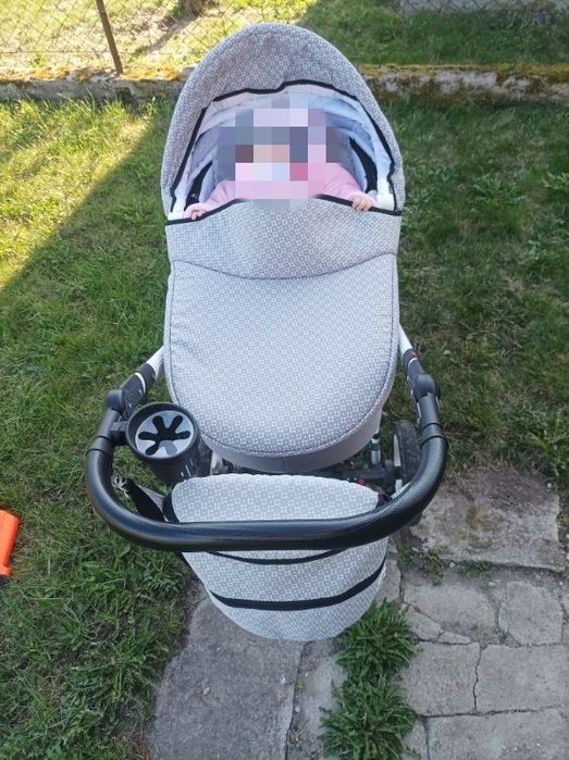 Gondola i fotelik samochodowy 0-13 kg + mocowanie  do wózka