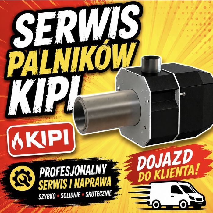 Serwis Naprawa Regulacja Kotłów Palników na pellet pelletowych KIPI  Witkowski Eco-palnik dojazd wymiana zapalarki