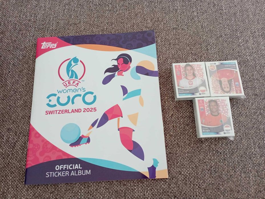 Caderneta Completa UEFA Women's Euro 2025