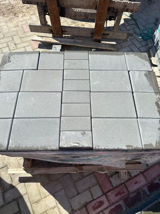 Kostka brukowa 6 cm Futura szara SIERADZ rossano