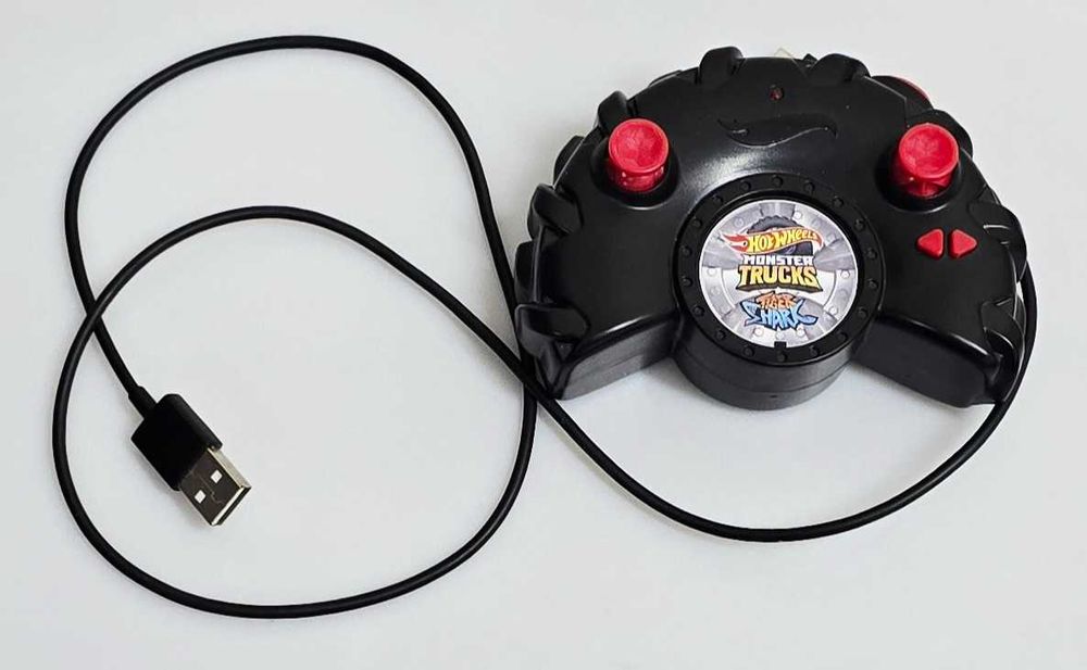 Hot Wheels Monster Truck Samochód RC-Niezatrzymany Rekin Tygrys