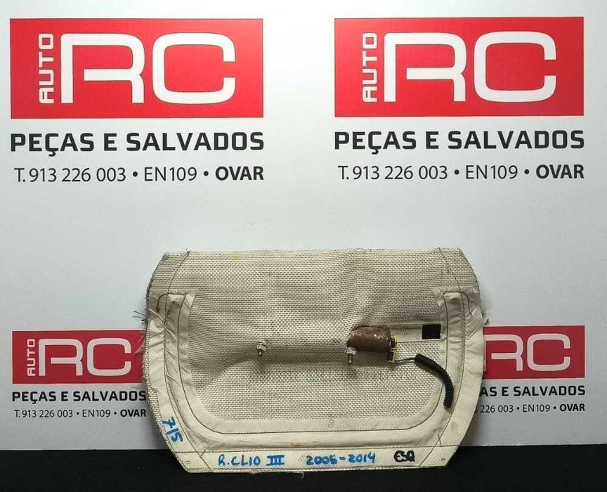 Airbag Banco Esquerdo RENAULT CLIO III (BR0/1, CR0/1) ano 2005