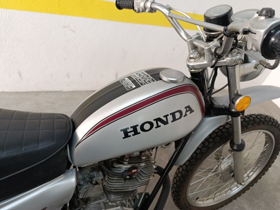 Honda sl 125 sem matrícula