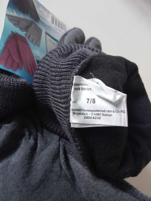 Thinsulate welur damskie r 7/8 rękawiczki męskie r 9/10